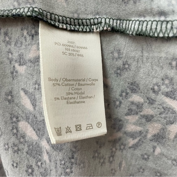 NWT Boden Green Floral Super Soft Long Sleeve Keyhole Posie Dress Size 10 - Picture 11 of 12